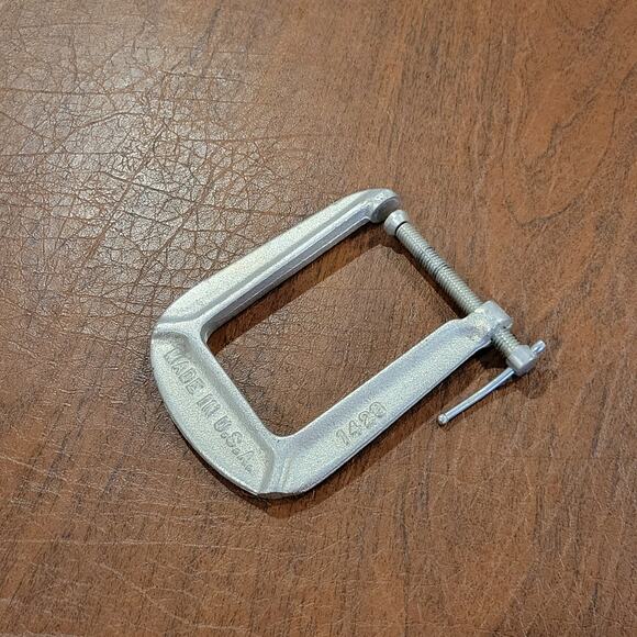 Jorgensen Adjustable C-Clamp 1423 USA Made - Picture 3 of 7